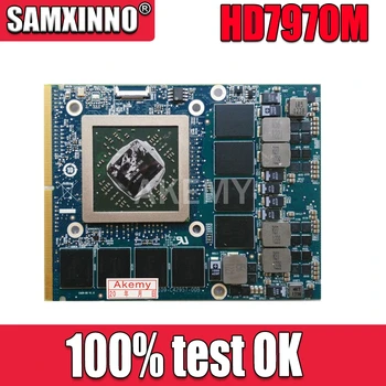 

SAMXINNO Original HD7970M HD7970 Video Graphic VGA Card 216-0836036 2GB For Laptop Dell Alienware M17X M18X R1 R2 R3 Fast Ship
