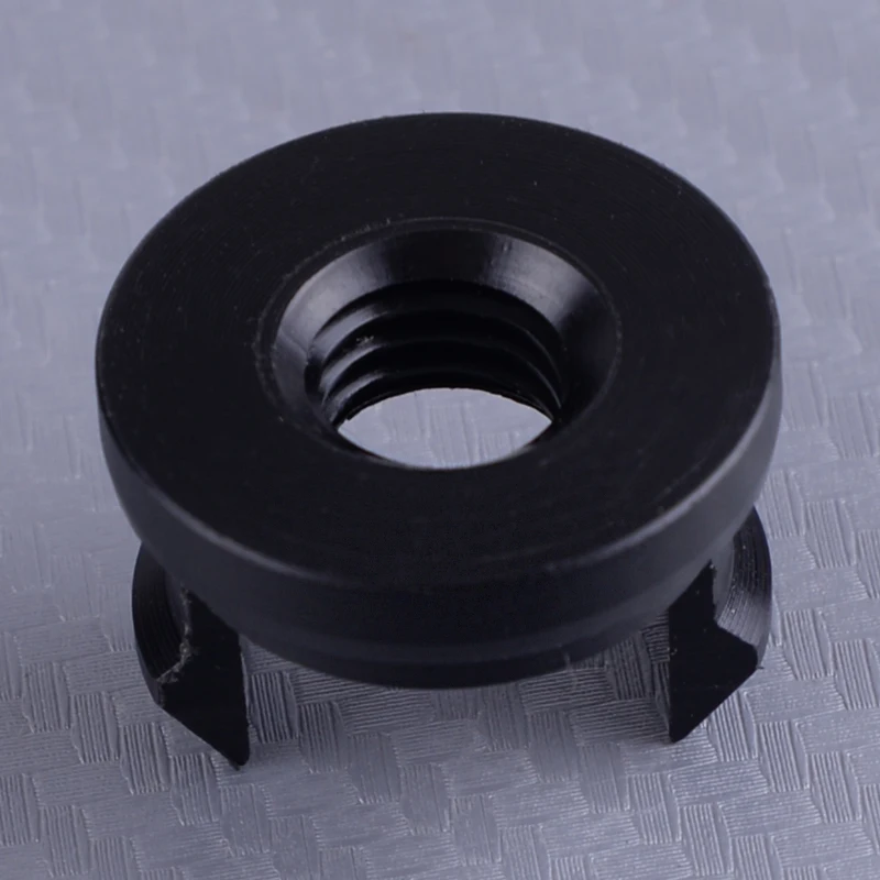 

DWCX M10X1.5 Plastic Manual Gear Shifter Lever Gear Shift Knob Boot Retainer Adapter Fit For Honda GK5 2014-2016 2017 2018 2019