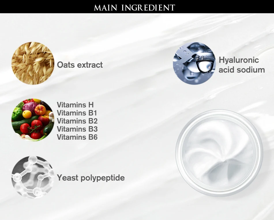 OneSpring V7 Hyaluronic acid Whitening Cream Vitamins Moisturizing Makeup Cream Brighten skin Invisible Pores Nourish Face Cream