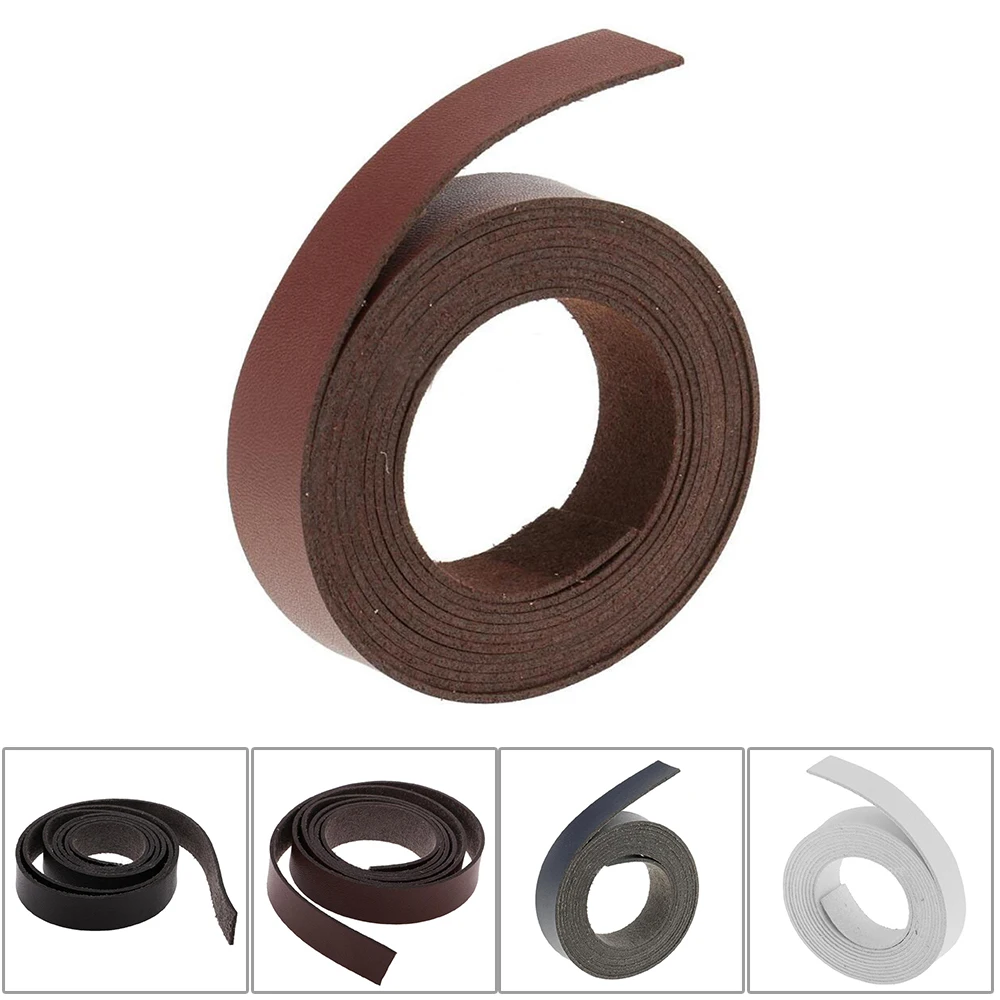2M PU Leather Strap Handmade Bag Handle Belt Lace Decoration DIY Craft Accessory