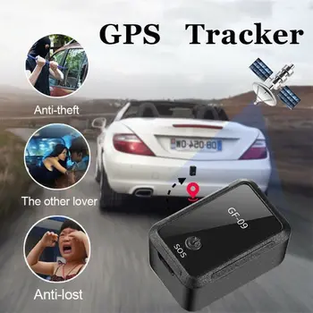 

GF09 Mini Car APP GPS Locator Adsorption Recording Anti-dropping Device Voice Control Recording Real-time Tracking Tracker