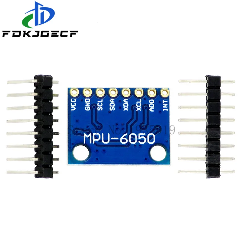 Аналоговые гироскопические датчики IIC I2C с 3 Осями и осями модуль акселерометра