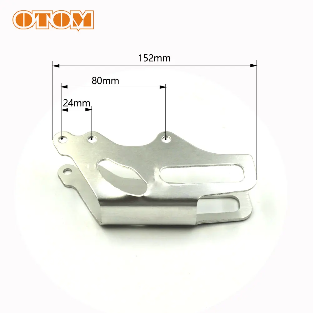 OTOM Motorcycle Chain Guide Guard Dirt Pit Bike Motocross Parts Aluminum Alloy Chain Guides And Inner Glue For HONDA CRF 250 450