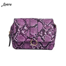 Jiyaru модная сумка на пояс змеиная поясная Сумка женская кожаная поясная сумка винтажный поясной плечевой ремень телефонные сумки карманная сумка