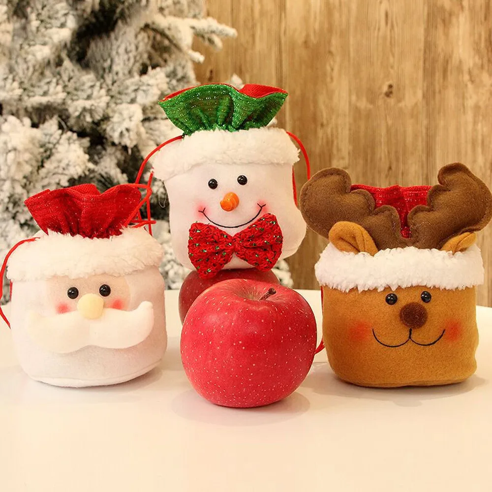 Рождественские украшения конфетные вечерние подарочные украшения для сумок, Упаковочная обертка для хранения на Рождество, товары для дома, украшения для Рождества#30