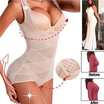 

HEFLASHOR Slimming Underwear Waist Trainer Sexy Lingerie Body Shaper Butt Lifter Corset For Posture Body Shapewear
