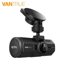 Видеорегистратор VANTRUE N2 Pro с двумя объективами, видеорегистратор FHD 1080 P, видеорегистратор для автомобиля, видеорегистратор с режимом парковки с супер ночным видением