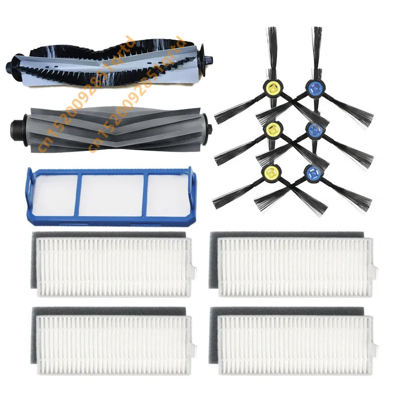 Roller Main Brush Cover Side Brush HEPA Filter Mop Cloth for Ilife A80