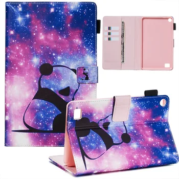

Case For Kindle Fire 7 2015 2017 2019 5th 7th Generation Cover Fashion Pattern PU Leather Silicone Funda Stand Capa #X