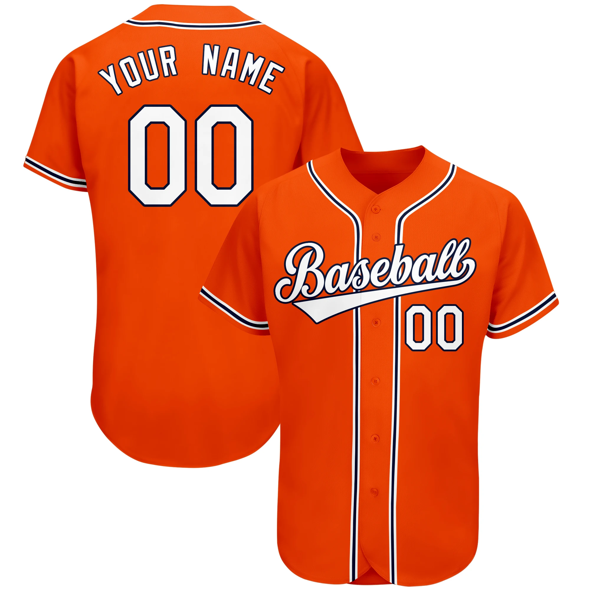 Customized Baseball Jersey with Any Name and Number, Personalized Baseball  Shirt for Men Women and Boy