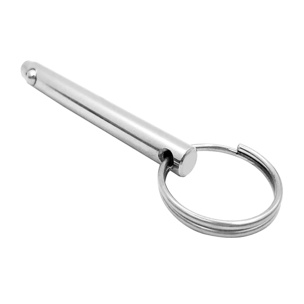 8mm Quick Release Pin Stainless Steel W/ Spring Bimini Top For Boat Marine