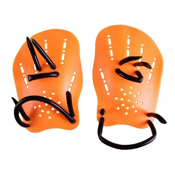 

Professional Swimming Paddles Training Silicone Hand Gloves Padel Fins Flippers For Adults Kids Swim Gear THJ99
