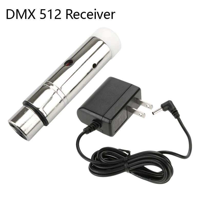 DMX512 беспроводной приемник 2 4G ISM DMX контроллер освещения расстояние связи 300 м для