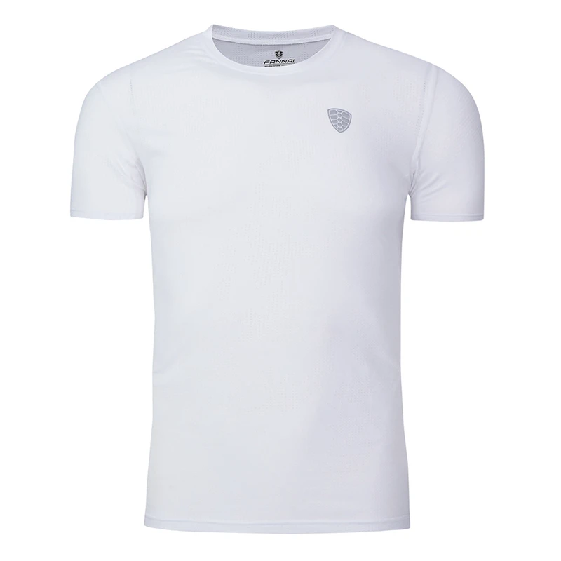 

Short Sleeve For Running T-Shirt Men Casual Quick Drying Tee Tops Fitness Apparel Sportswear