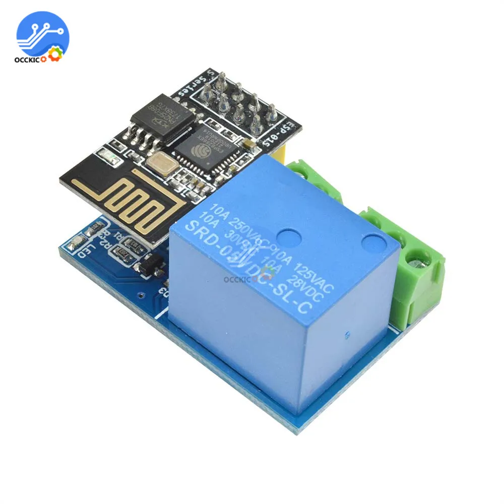 5 в пост. Тока WIFI релейный модуль ESP8266 ESP 01S реле задержки времени для умного дома