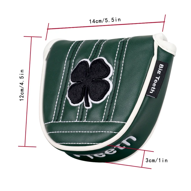 Lucky Clover Mallet Putter Headcover