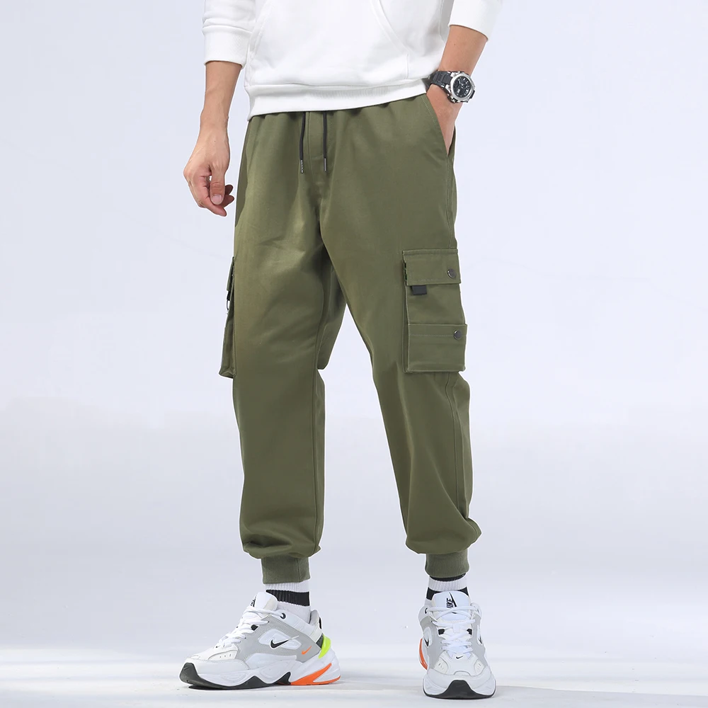 8XL мужские осенние повседневные уличные военные камуфляжные брюки с карманами мужская одежда зимняя хип-хоп камуфляжные хлопковые брюки с карманами мужские