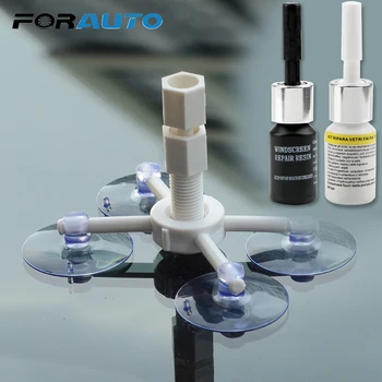 

FORAUTO Car Windshield Repair Kits Quick Fix DIY Window Screen Polishing Windscreen Glass Scratch Crack Restore Car Accessories
