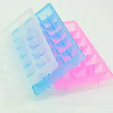 3 цвета 18 сетки пластиковый кубик льда с крышкой экологичный лоток для ледяных кубиков льда небольшой инструмент для резки фруктов льда для льда