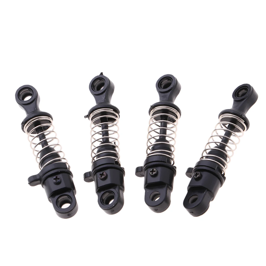 4pcs 1/24 RC Car Upgrade Parts Spring Shock Absorbers for Wltoys A202 A212 A222 A232 A242 A252