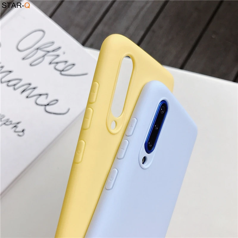 best iphone wallet case Candy Color Matte Silicone Phone Case For Samsung Galaxy A50 A30 A40 A20e A10 A02 A70 A7 2018 A20s A01 Core Soft Tpu Back Cover cell phone belt pouch