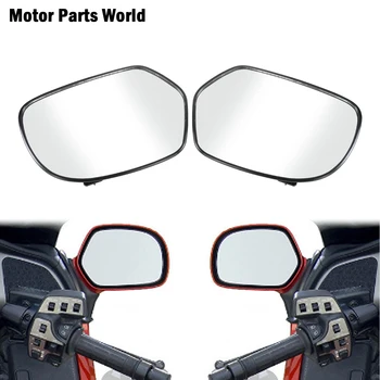 

Motorcycle One Pair Rear View Mirrors Left&Right Sides Mirror Fits For GL1800 2001-2011