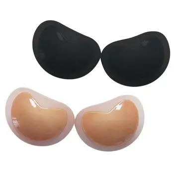 

1 Pair Women Bikini Push Up Silicone Sponge Bra Pad Breathable Chest Pad