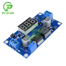 Module d'alimentation réglable Boost XL6009 DC DC 32V à 5V 35V, régulateur de tension, avec voltmètre numérique LED, 4.5