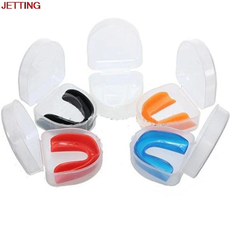 JETTING Silicone Mouth Guard Teeth Dental Protection Anit Snore- Stop Night Teeth Grinding Safety