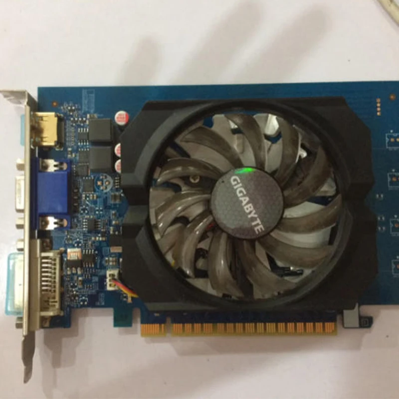 GIGABYTE Nvidia Video Card GT730 2GB DDR5 64Bit GDDR5 Gaming Graphics Cards for NVIDIA Geforce GT 730 HDMI DVI Used VGA Cards