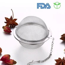 Ситечко для заварки чая, Сетчатое ситечко для чая, фильтр для кофе, трав, специй, диффузор, ручка, чайный шар, ситечки из нержавеющей стали, Блокировка специй