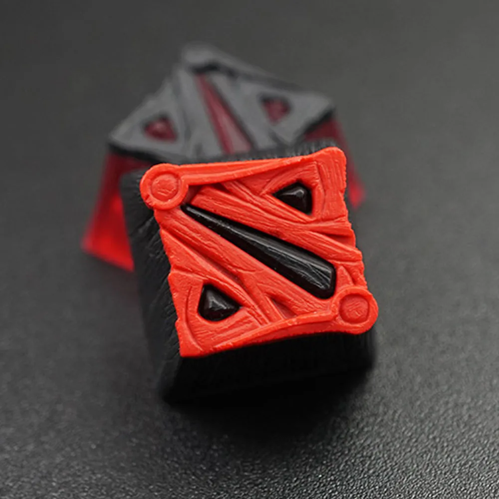 DIY ручной работы DOTA2 логотип с подсветкой полимерные колпачки для вишневого Mx