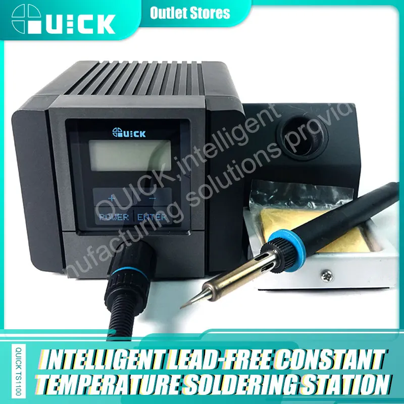 Quick TS1100 lead-free Welding station Constant temperature soldering station for cell phone Welding rework station repair tools