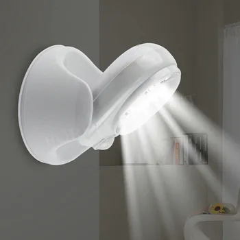 

Wireless Infrared Motion Activated Sensor Light Lamp 360 Degree Rotation Motion Wall Lamps toilet night light Outdoor Lights