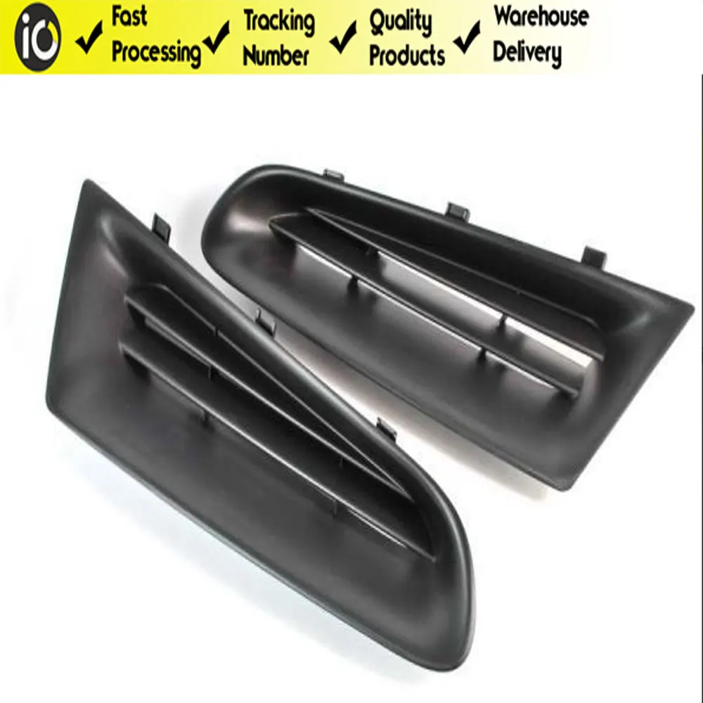Front Bumper Panel Grill Set Left & Right Side For Renault Clio MK3 2005-2012 7701208684 Car Exterior Accessories