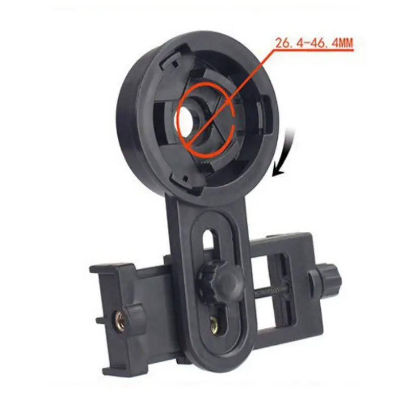 

General Cell Phone Clip Stand Clamp Connected to Astronomical Binoculars Monocular Telescope Shooting Stand for Phone