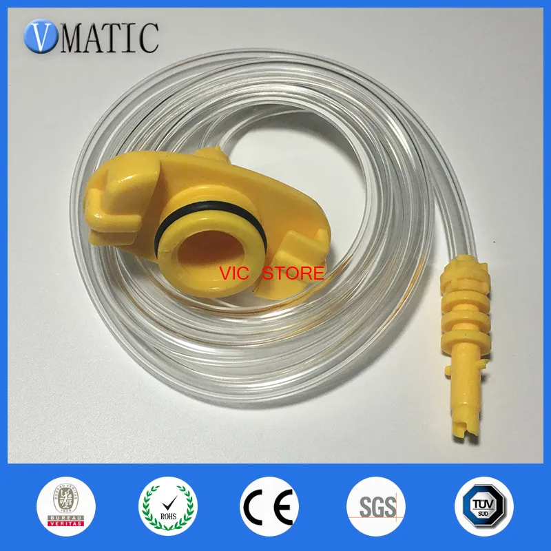 

Free Shipping EFD Glue Dispensing Dispenser 55cc ml Pneumatic Syringe Barrel Valve Robot Adapter With Syringe Piston