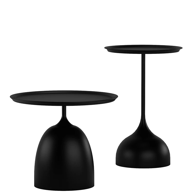 Design Feeling Bed Head Edge Iron Art Corner Modern Balcony Small Tea Table Simple Elegance Versatile Use