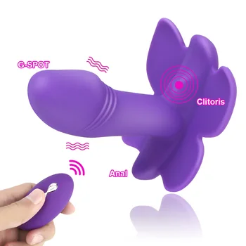 Clitoral Stimulator Sex Toys for Women Wireless Remote Control Panty Vibrator 12 Speed Vagina Massager Butterfly Dildo Vibrator 1