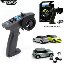 1:76 Turbo Racing RC Car Mini Full proporzionale Electric Race RTR Car Kit 2.4GHZ esperienza di corsa auto giocattoli per bambini nuova auto di brevetto