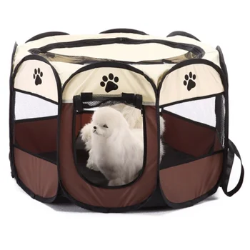 

1PCS Pet delivery room cat production room box nest folding octagonal pet tent Oxford cloth outdoor pet cat dog cage AP10311341