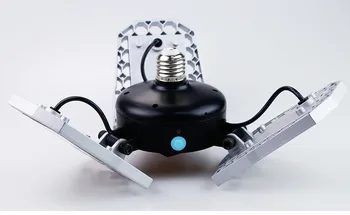 

LED Transformable Folding Light Cross-border Amazon Hot Sale Garage Light Sense Mining Light Ceiling Light Workshop Light