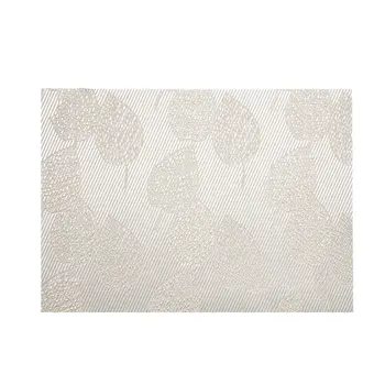 

Waterproof Durable Anti-Slip Heat Insulated PVC Dining Table Tableware PadSilver Leaf 45x30cm