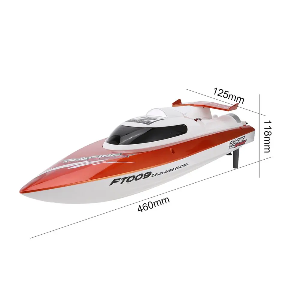 Feilun FT009 2,4G 4CH водяное охлаждение RC гоночная лодка 30 км/ч супер скоростная электрическая RC лодка игрушка лодки дистанционного управления