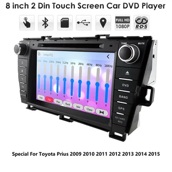 

Stereo Head Unit For Toyota Prius 2009-2015 Car Radio Multimedia Video Player Navigation GPS 2din dvd Car monitor swc dtv usb sd