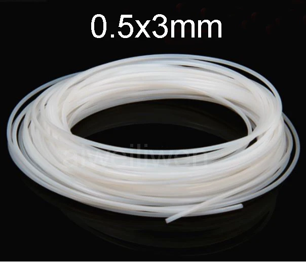 ID 0,5 мм OD 3 мм 0,5x3 мм 10 м Длина PTFE труба политетрафторэтилена капиллярная трубка ETFE труба шланг