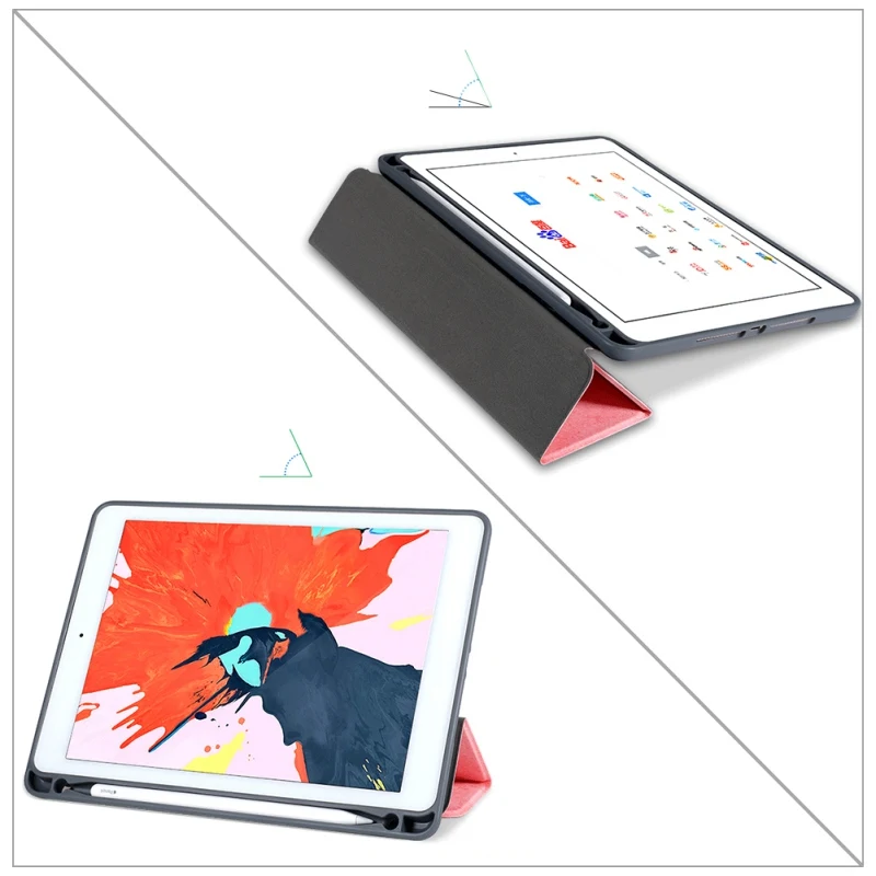 2 в 1 защитный чехол для планшета, подставка для iPad 10,2 дюймов