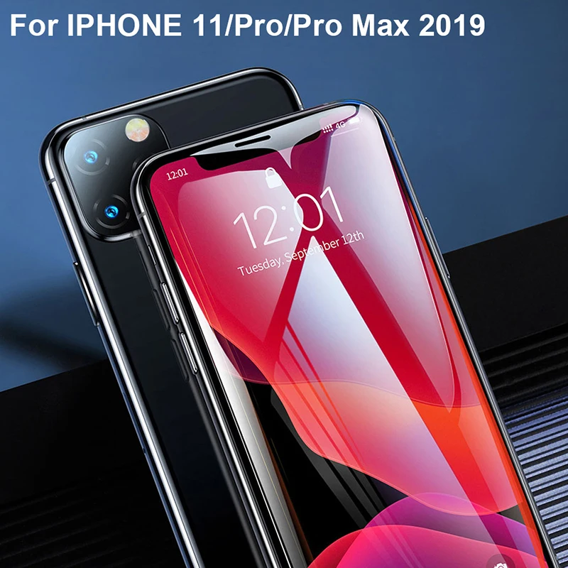 Tempered Glass For Iphone 11 Pro Max Xr X Xs Max 6 6s 7 8 Plus 5 Protective Glass For Iphone 11 Pro Xr X Xs Max 7 8 Plus Glass Phone Screen Protectors Aliexpress