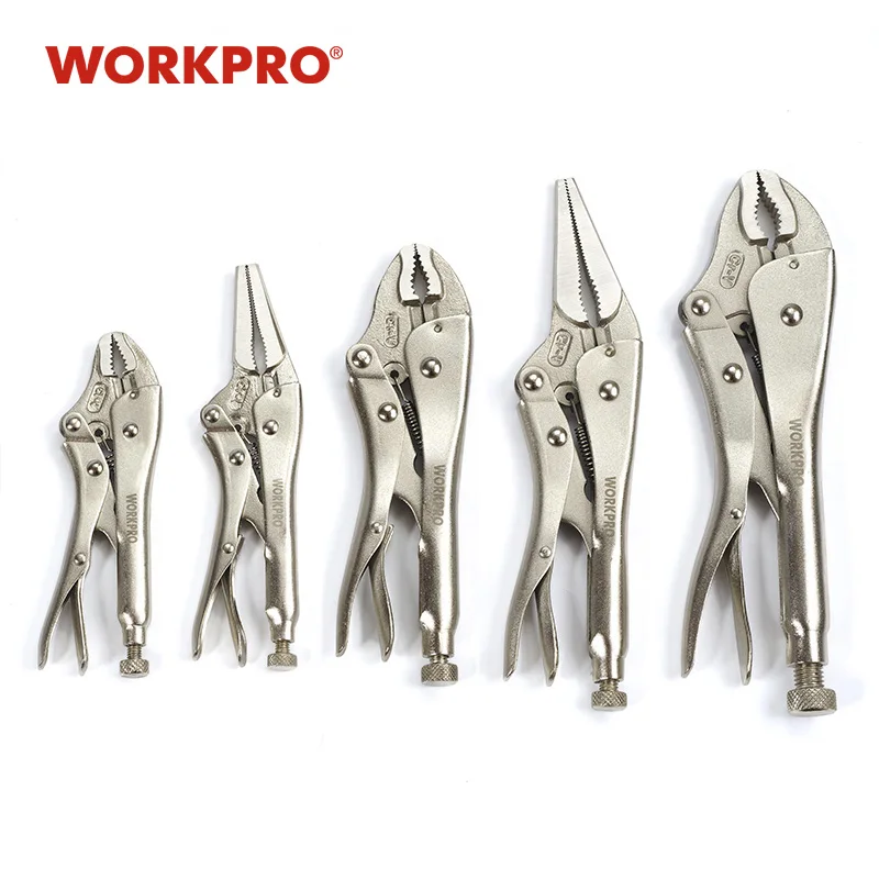 Набор плоскогубцев WORKPRO 5 шт. плоскогубцы с закругленными краями длинными