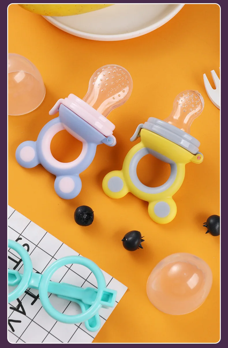 Cartoon Baby Feeder Silicone Fresh Food Nibbler Kids Newborn Fruit Milk Feeding Safe Infant Baby Supplies Nipple Soother Bottles 17 H054ad0217c5f48bfba33cd3669dcbf31X